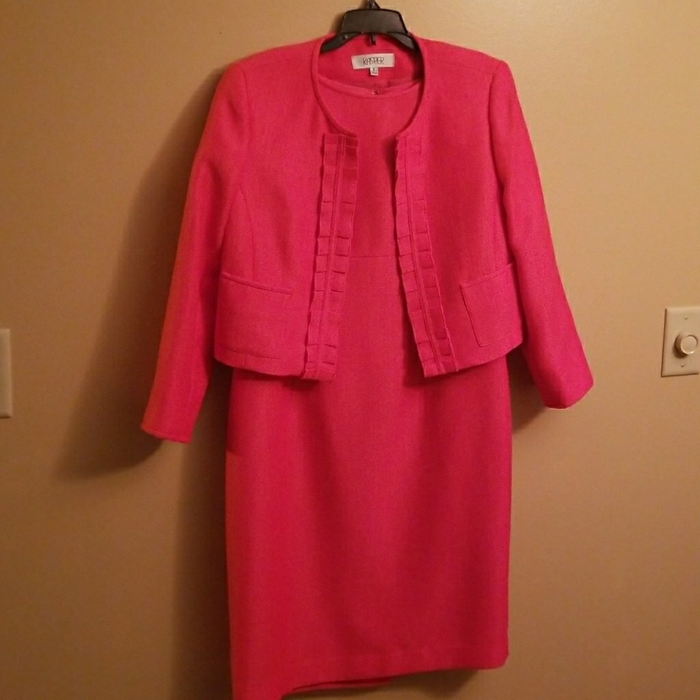 NWT Pink 2pc Dress Suit Perfect for Spring!!